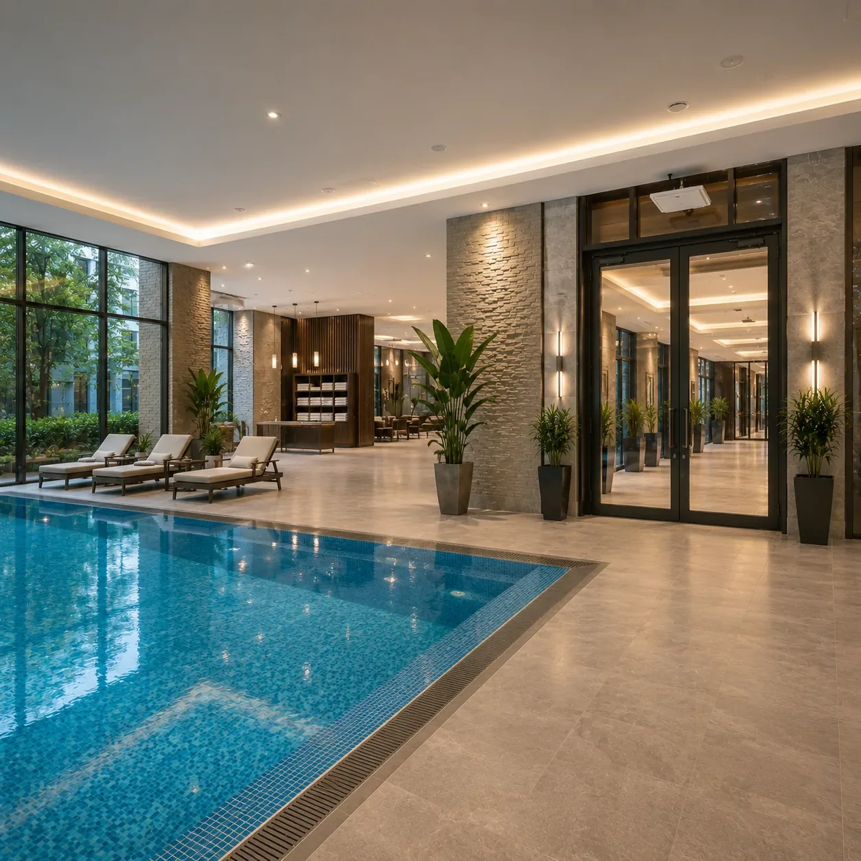 réduire la perte de serviettes: Réduction des pertes de serviettes en piscine, spa ou hôtel